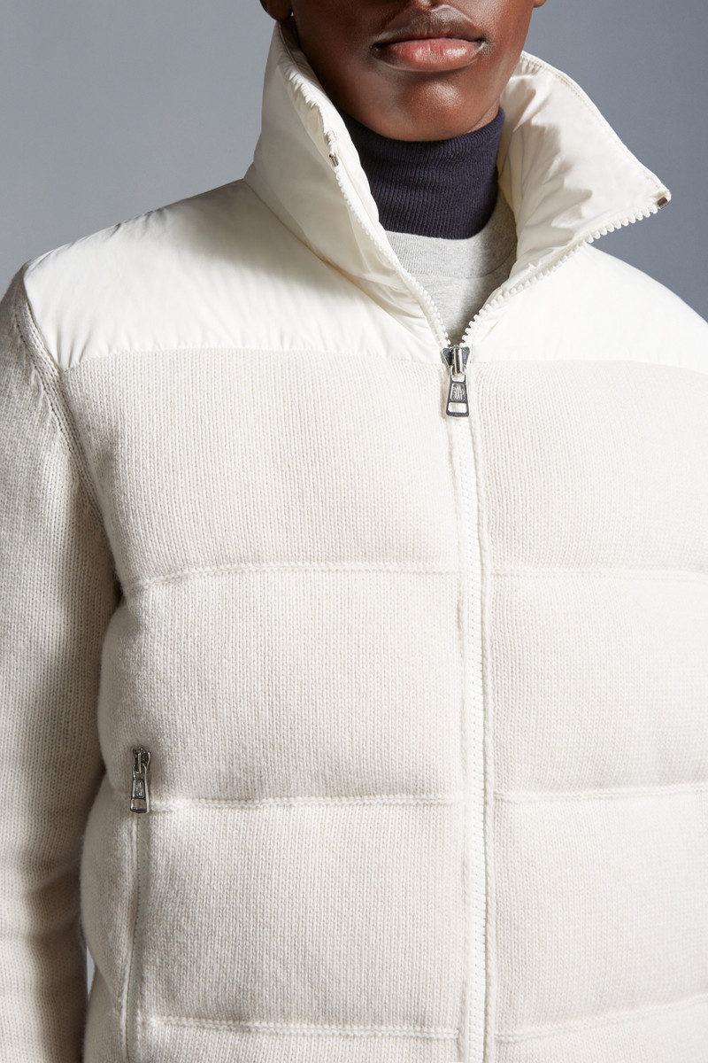 Padded Wool Cardigan 6
