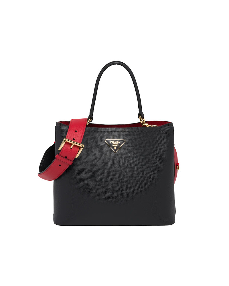 Prada Adjustable Saffiano leather shoulder strap outlook