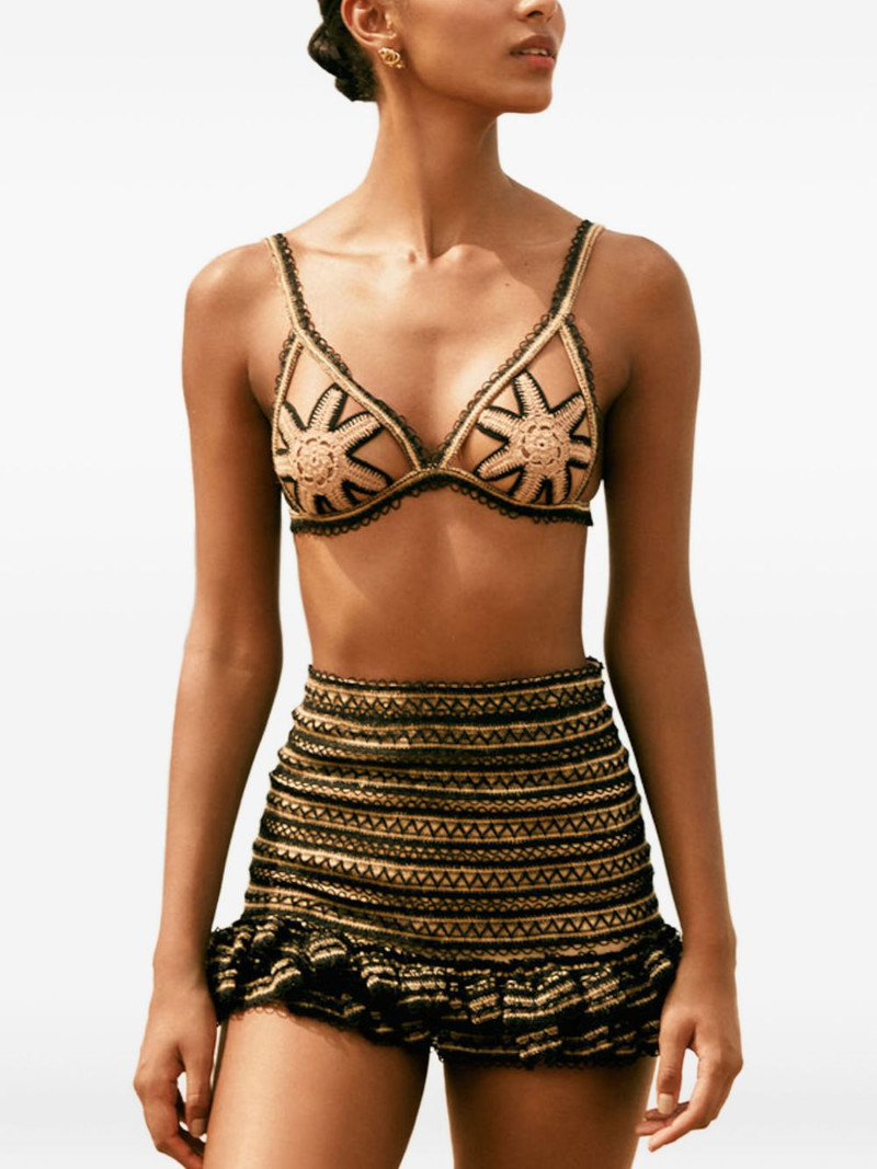 PatBO ruffled mini skirt outlook