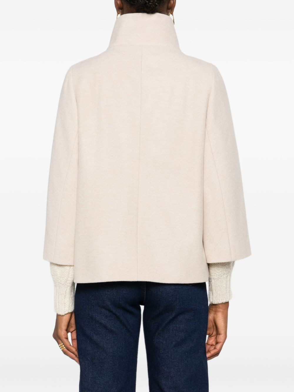 FAY - Fay Women Wool Cape - 2