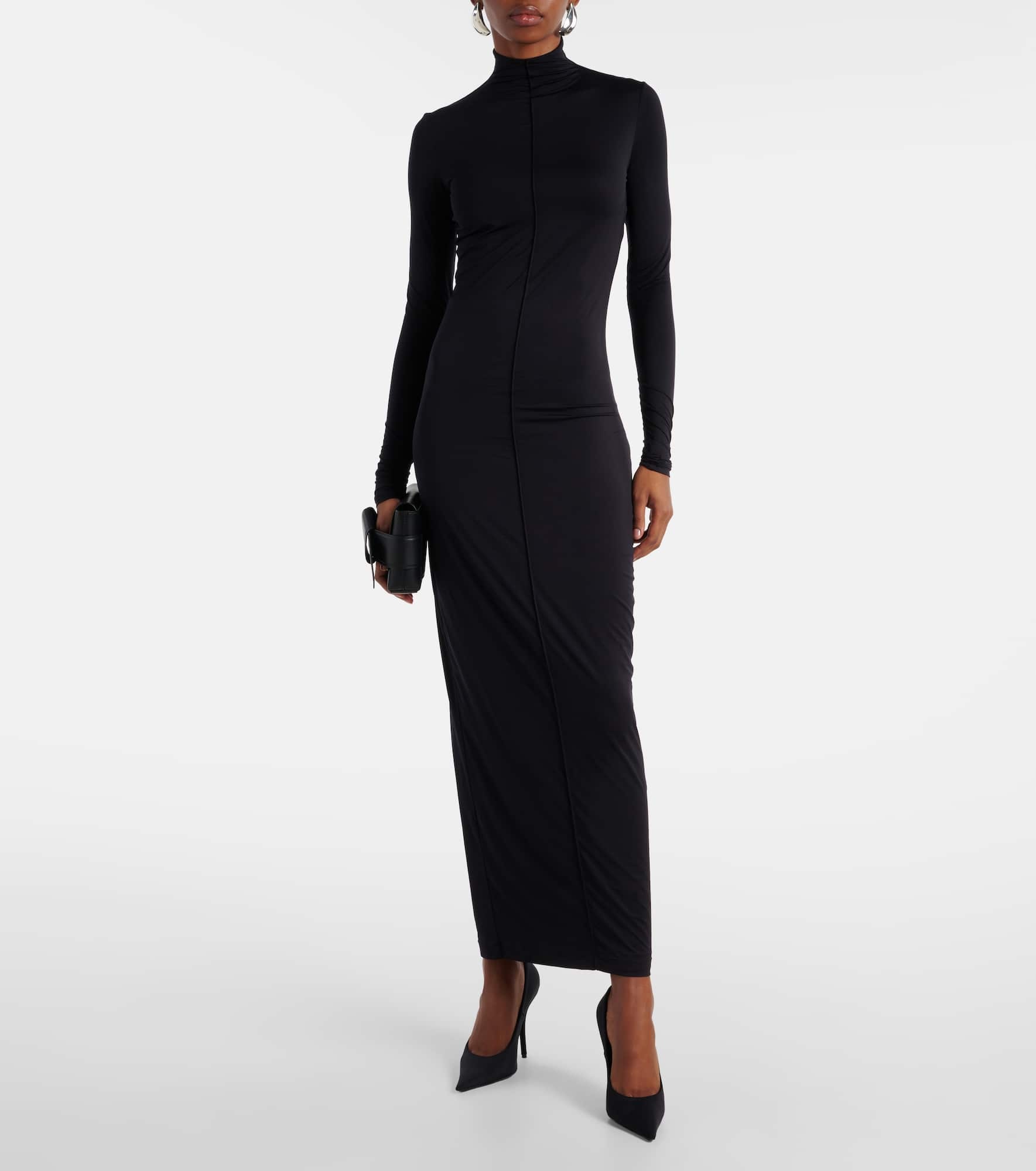 Knitted maxi dress - 2