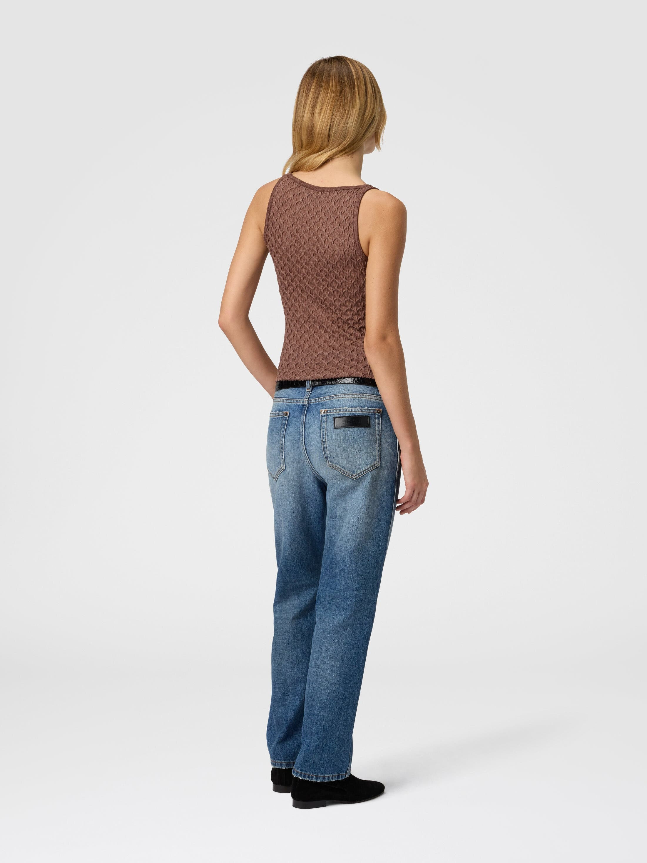 Missoni Tank Top In Embroidered Lace in Beige at Nordstrom - 3