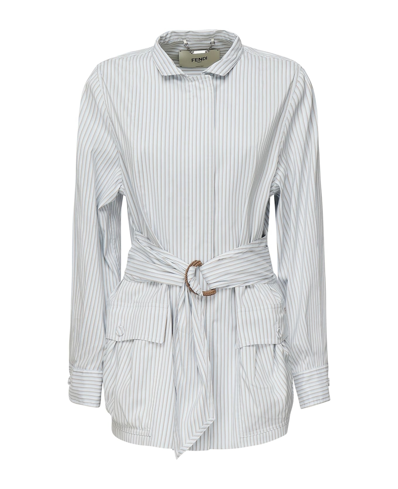 Cotton And Silk Blouson - 1