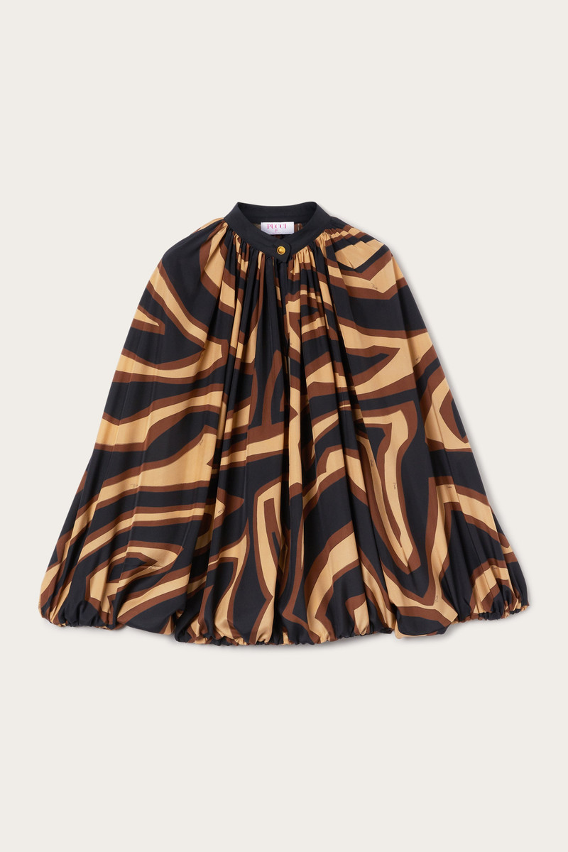 LABIRINTO PRINT VOLUMINOUS BLOUSE 1