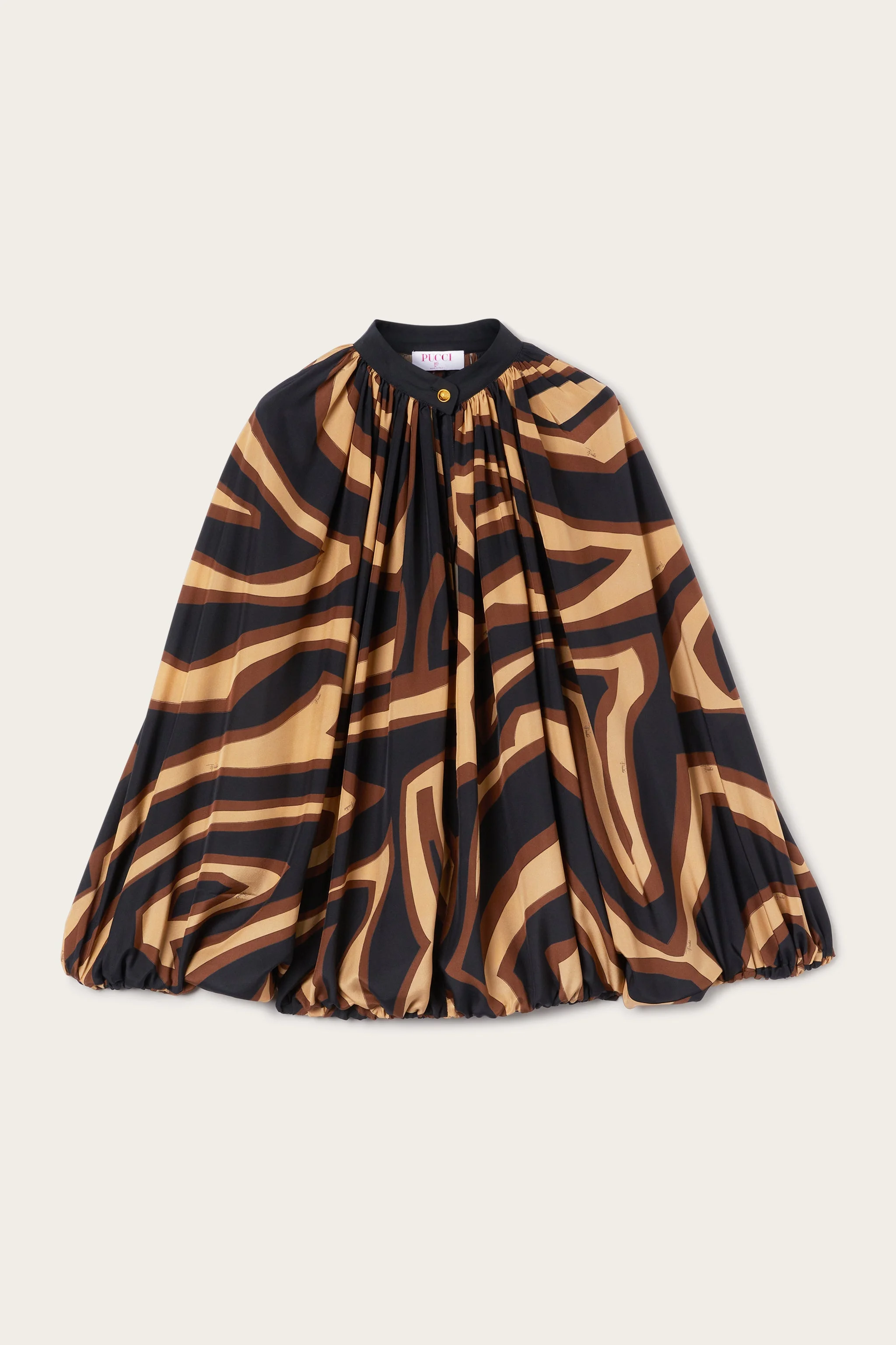 LABIRINTO PRINT VOLUMINOUS BLOUSE - 1