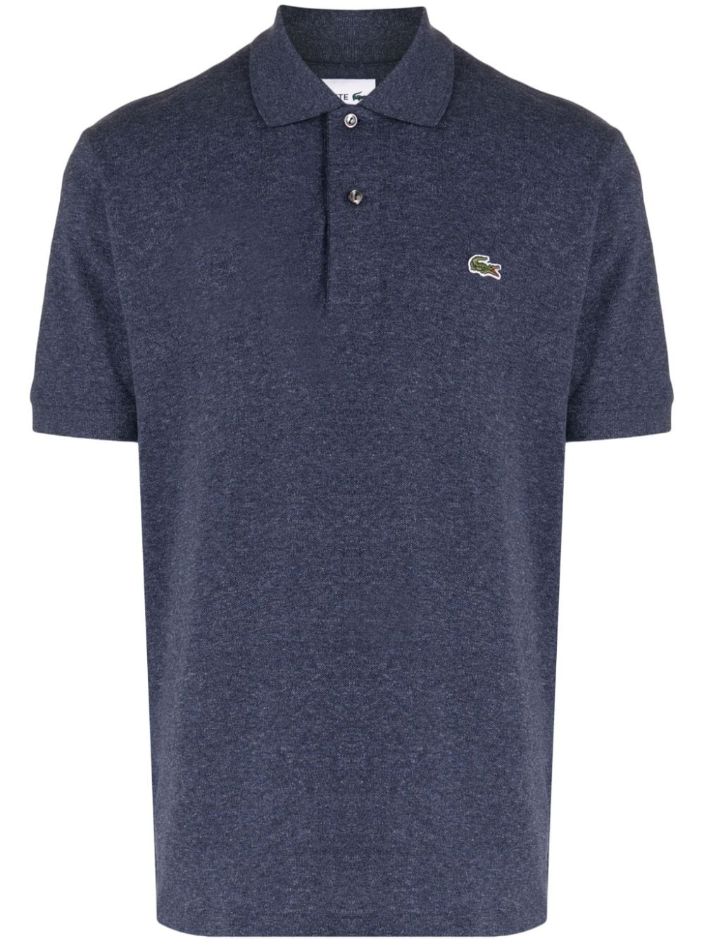 logo-appliquÃ© cotton polo shirt - 1