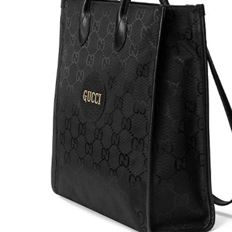 Gucci Off The Grid OTG Environmental Friendly Series Logo Leather Logo Nylon Large Capacity handbag  - 8