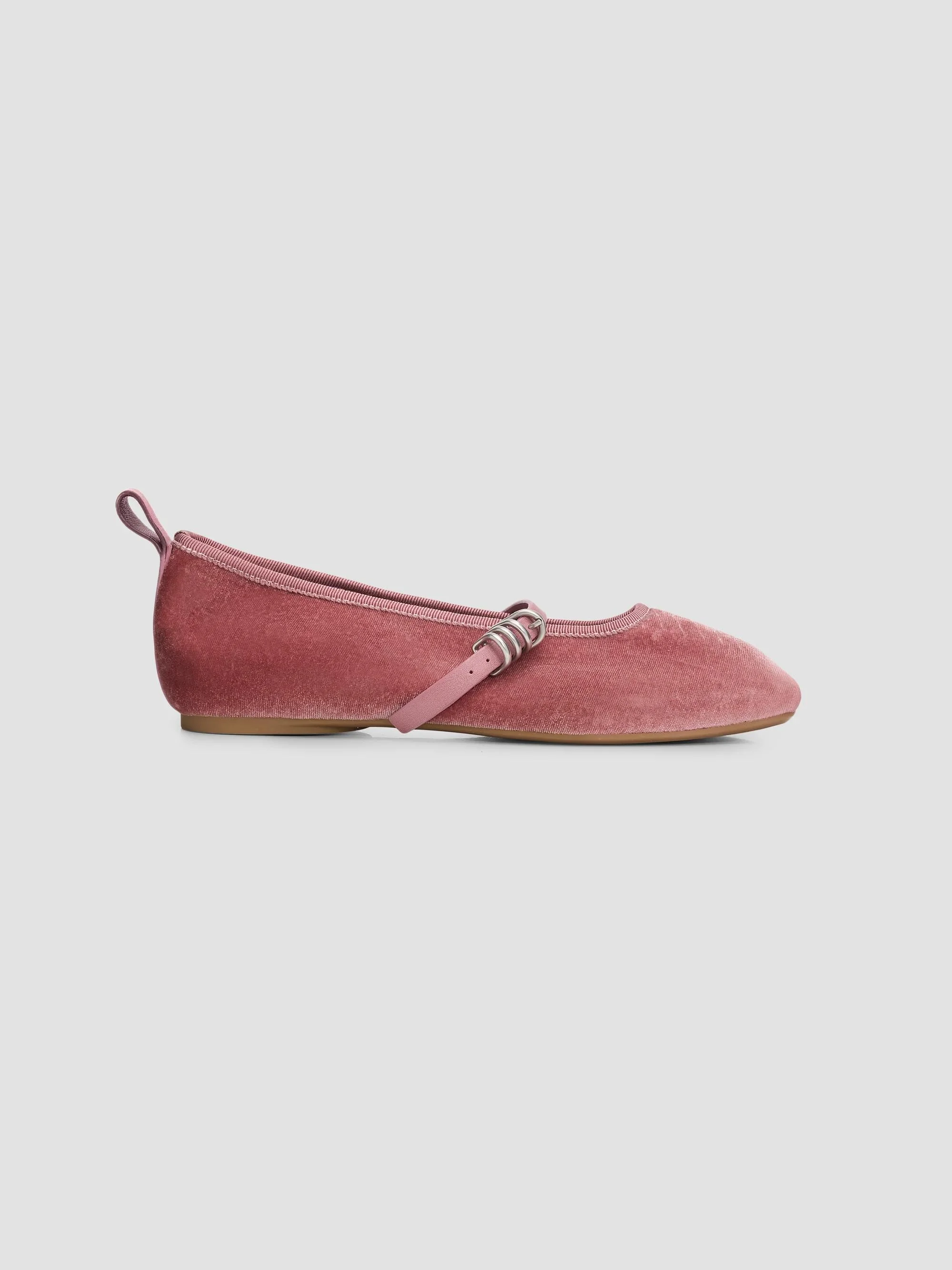 Women's Spire Velvet Mary Janes - Sakura Velvet - 1