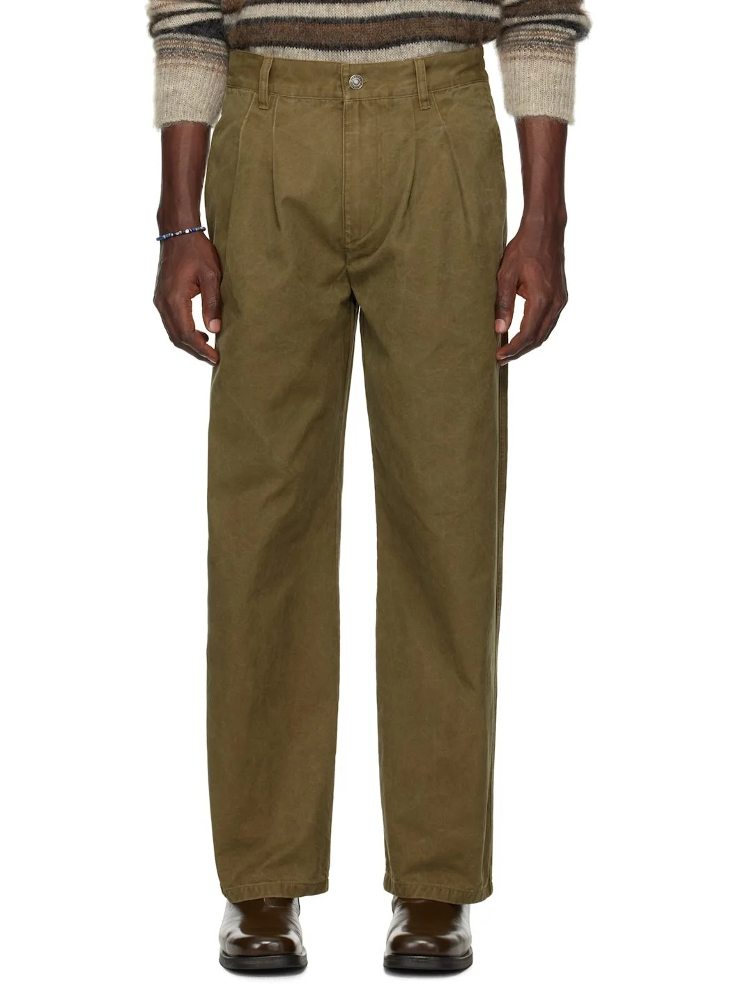 Brown Kostin Trousers - 1