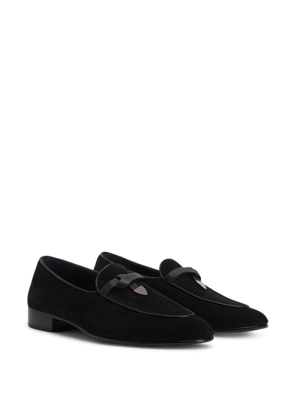Ewerton almond-toe suede loafers - 2