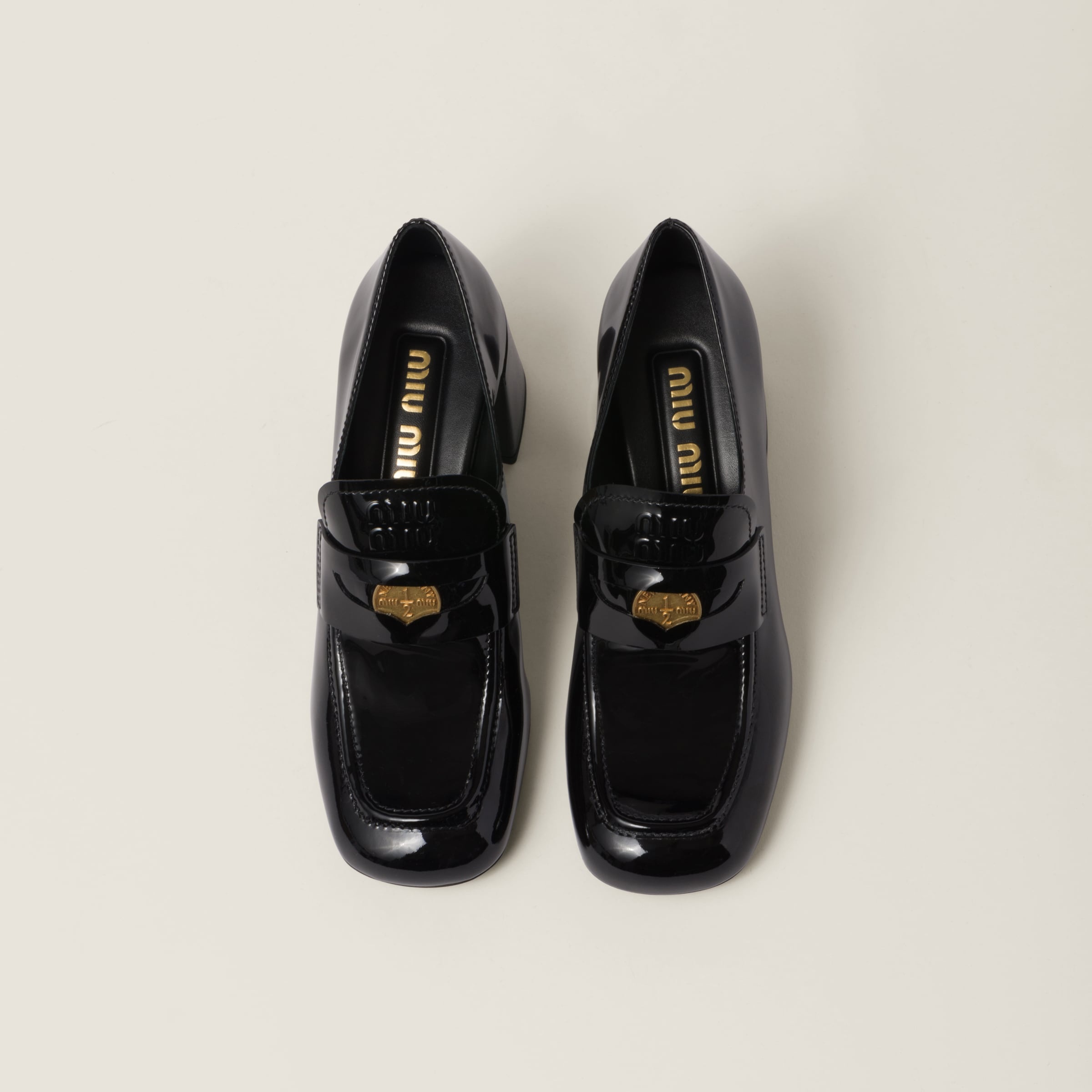 Patent leather loafers - 4