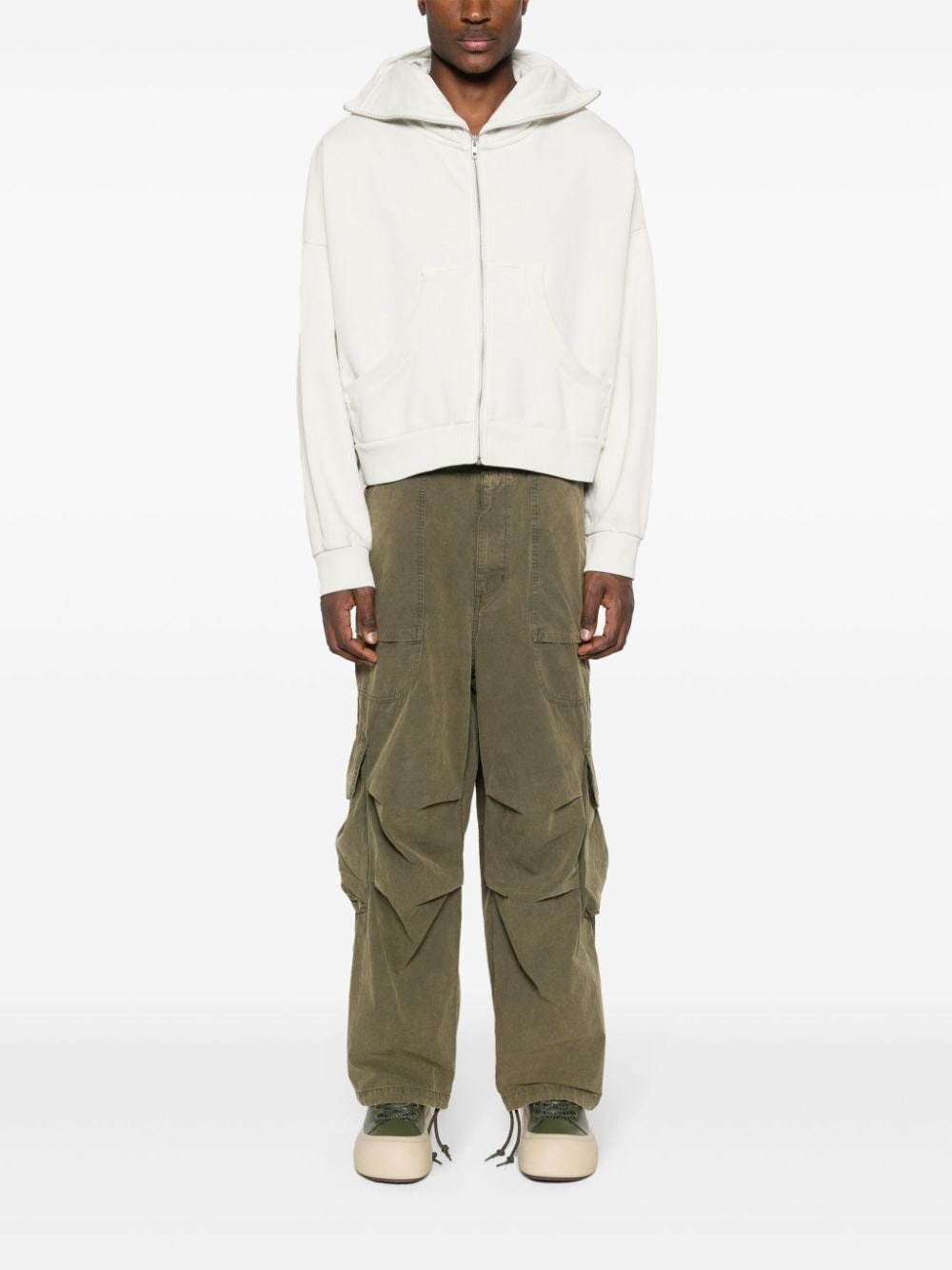 Full Zip cotton hoodie - 2