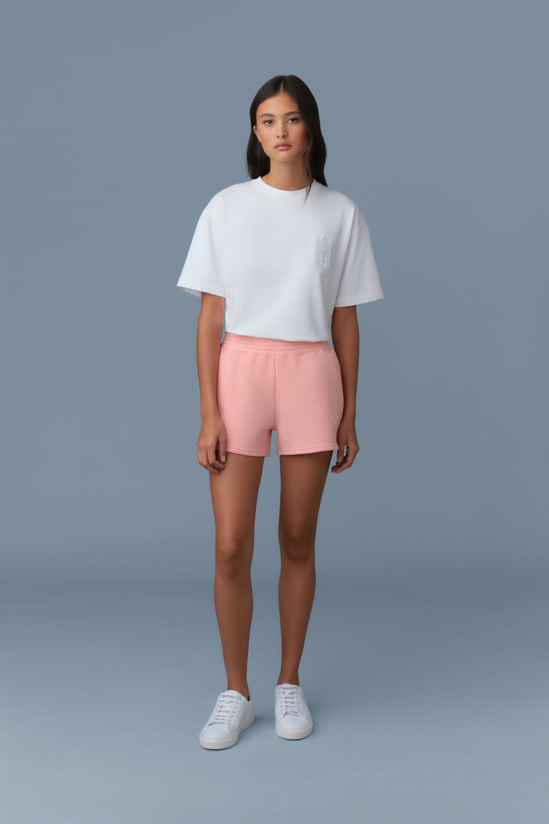 MACKAGE SUMMER Double-Face jersey mini shorts outlook