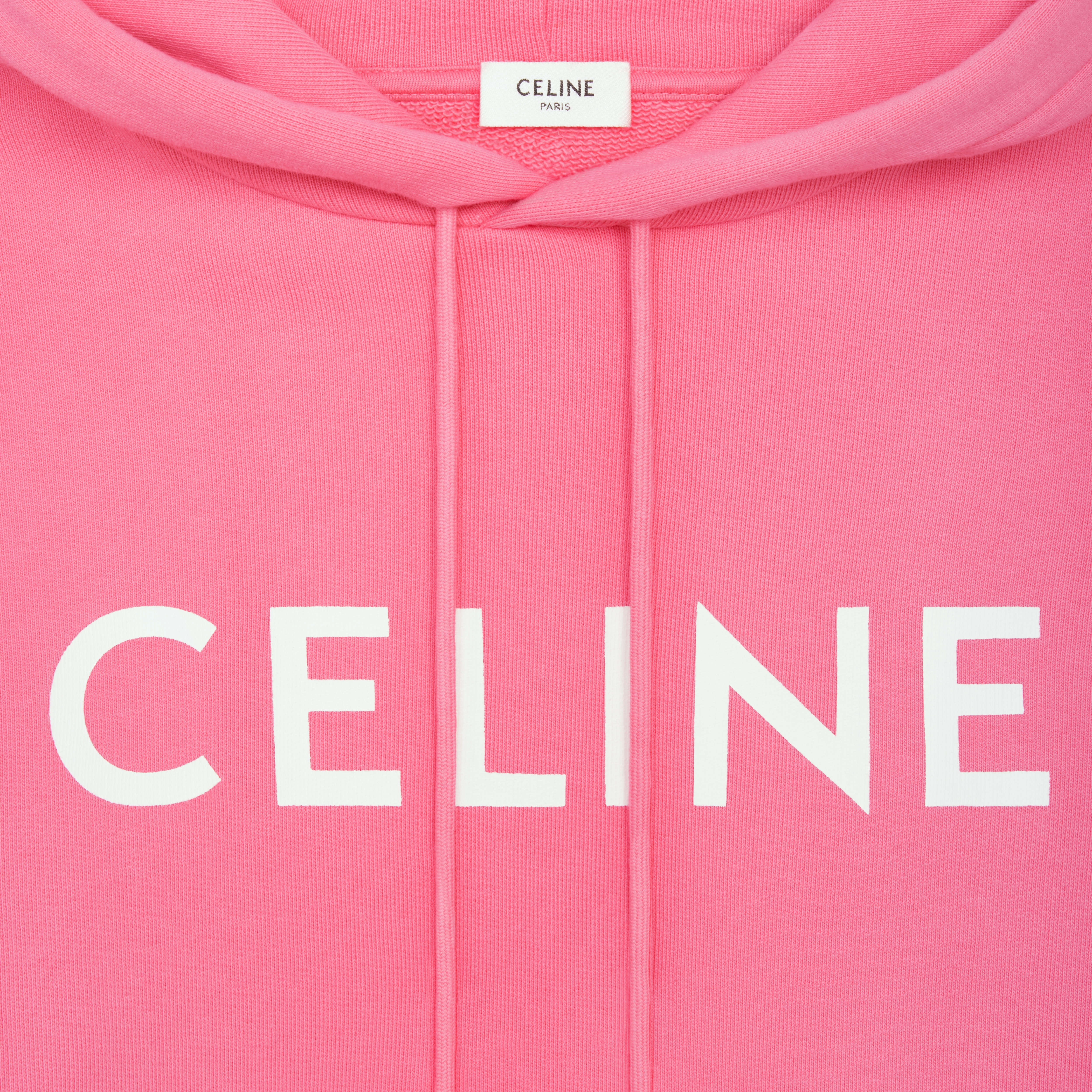 CELINE HOODIE IN COTTON FLEECE - 3
