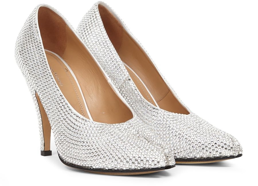 Tabi rhinestone pumps - 3