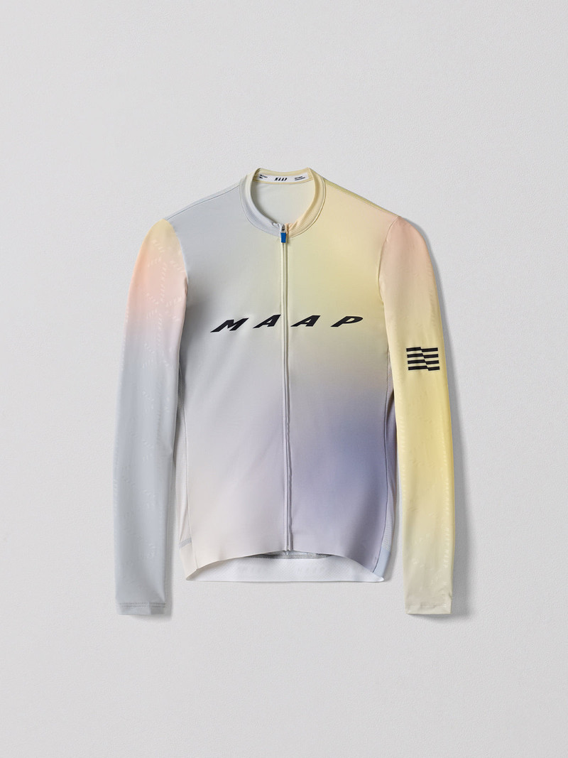 Blurred Out Pro Hex LS Jersey 7