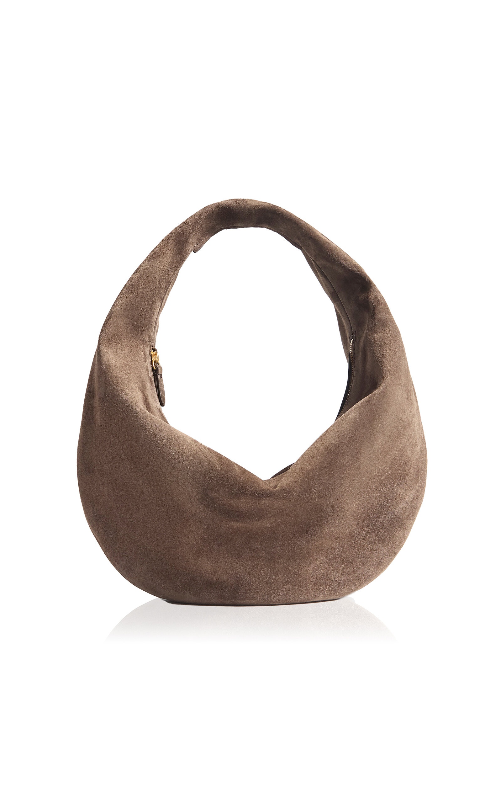 Olivia Suede Medium Hobo brown - 1