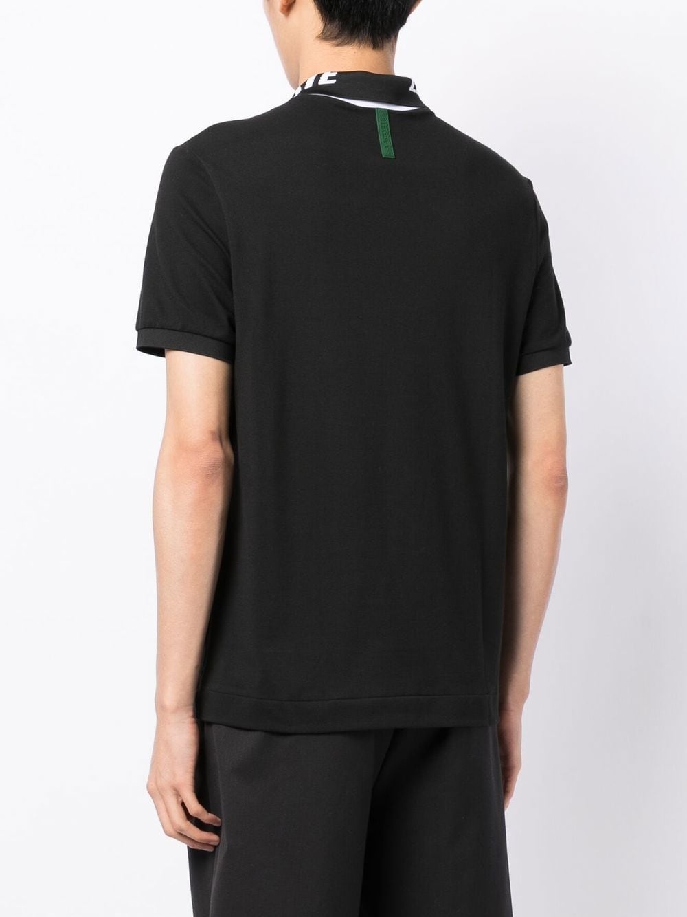 logo piqué polo shirt - 4