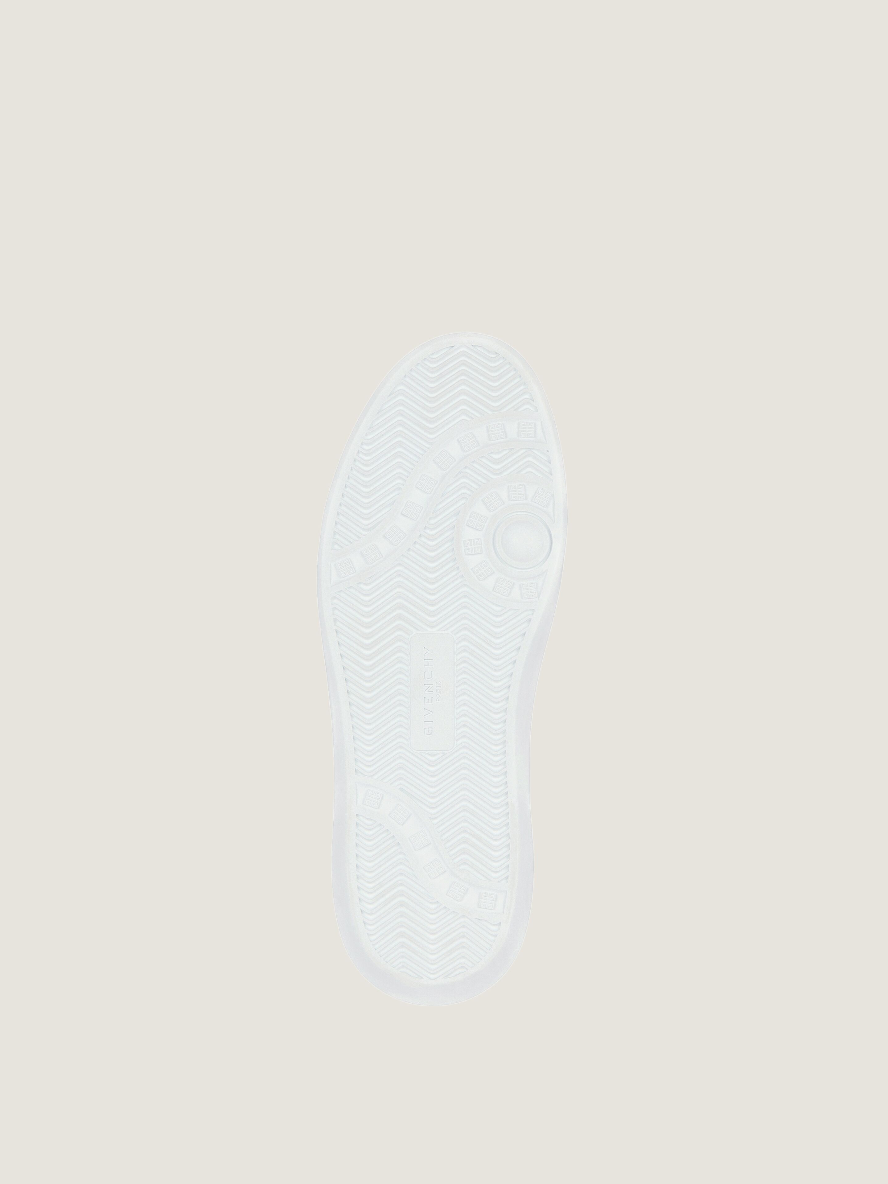 G SET SNEAKERS IN LEATHER AND PERFORATED SUEDE - 5