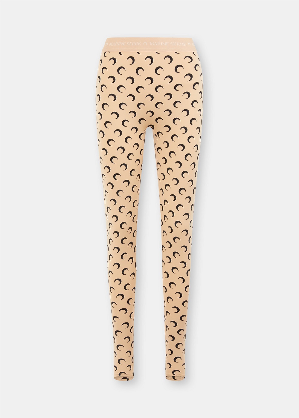 Tan Crescent Moon Leggings - 1