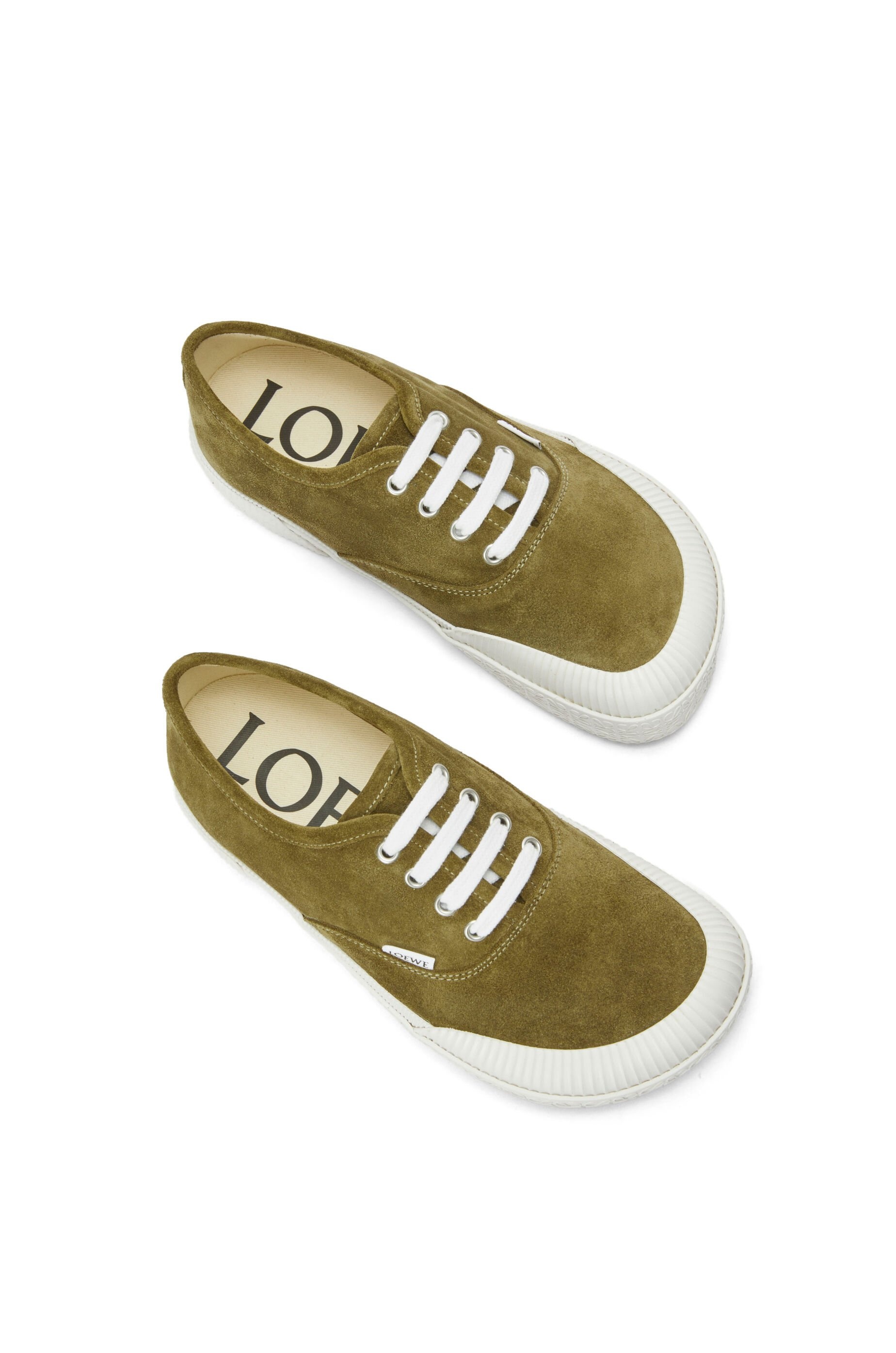 Terra Vulca lace-up sneaker in suede - 3