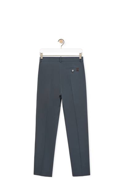 Loewe Tapered chino trousers in cotton outlook