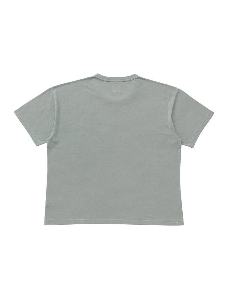 visvim JUMBO TEE S/S DMGD W LT.GREEN outlook