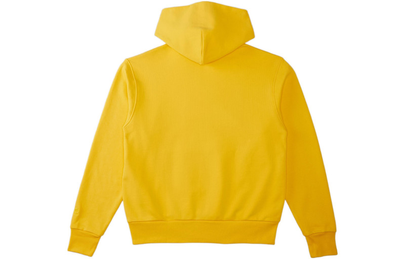adidas adidas x Pharrell Humanrace Logo Hoodie 'Yellow' HG1817 outlook
