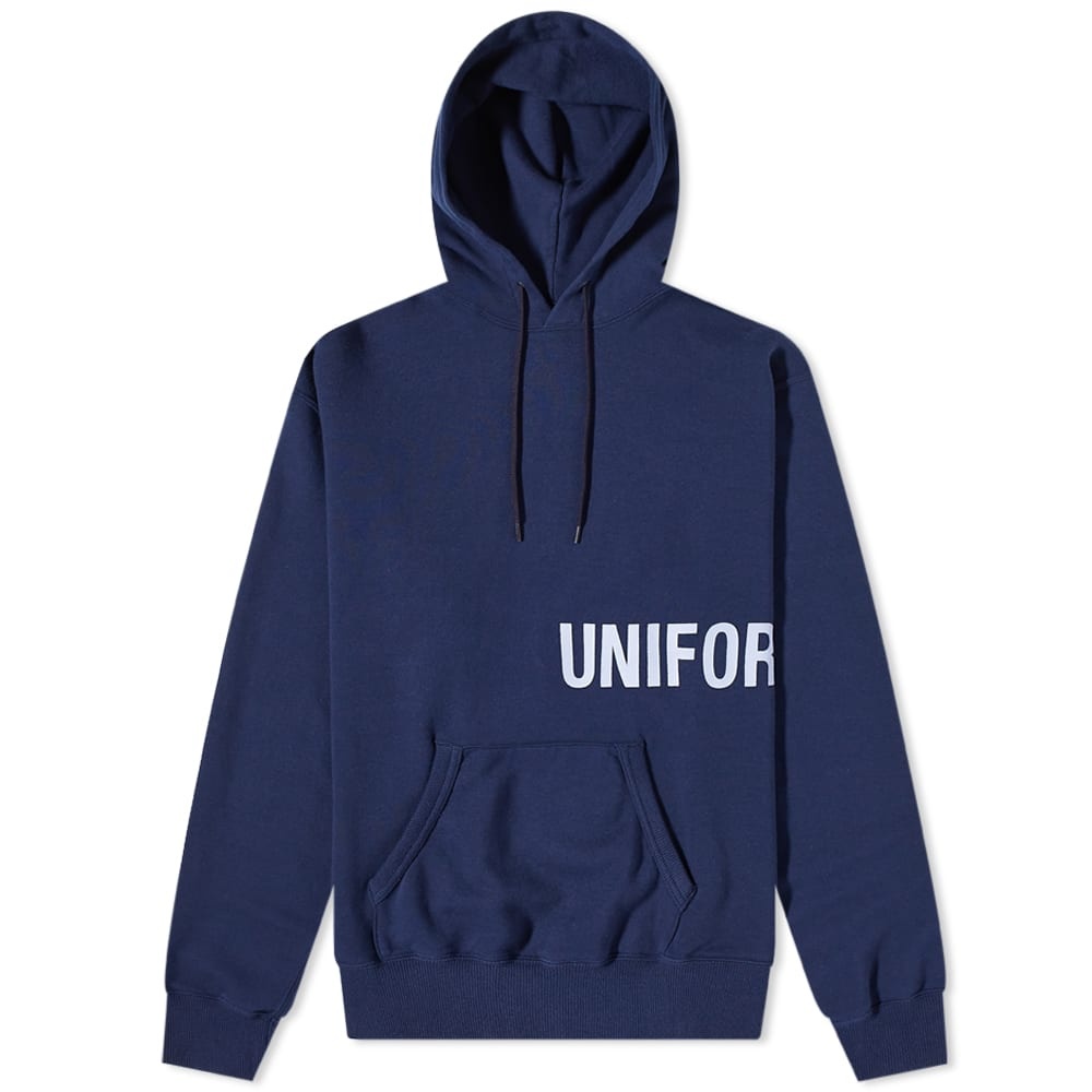 Uniform Experiment Uniform Experiment Logo Sweat Hoodie | REVERSIBLE