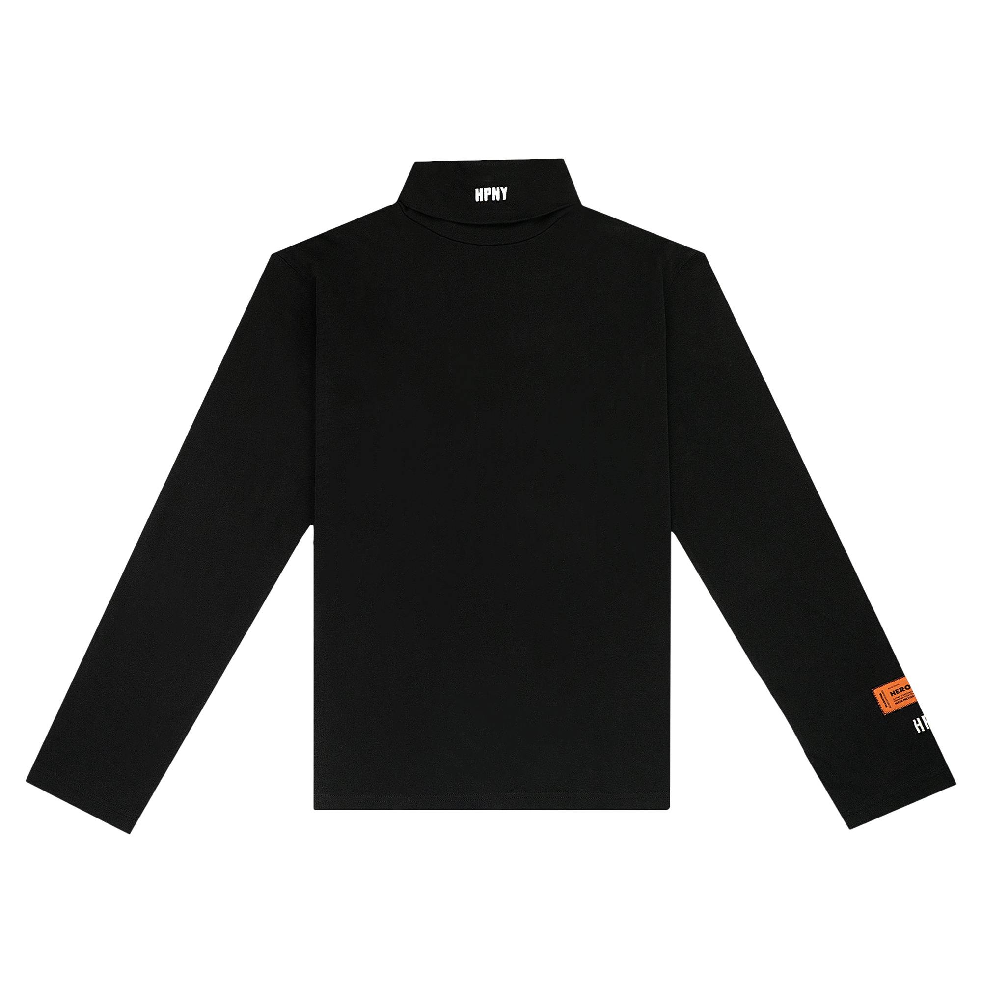 Heron Preston HPNY EMB Rollneck 'Black/White' - 1