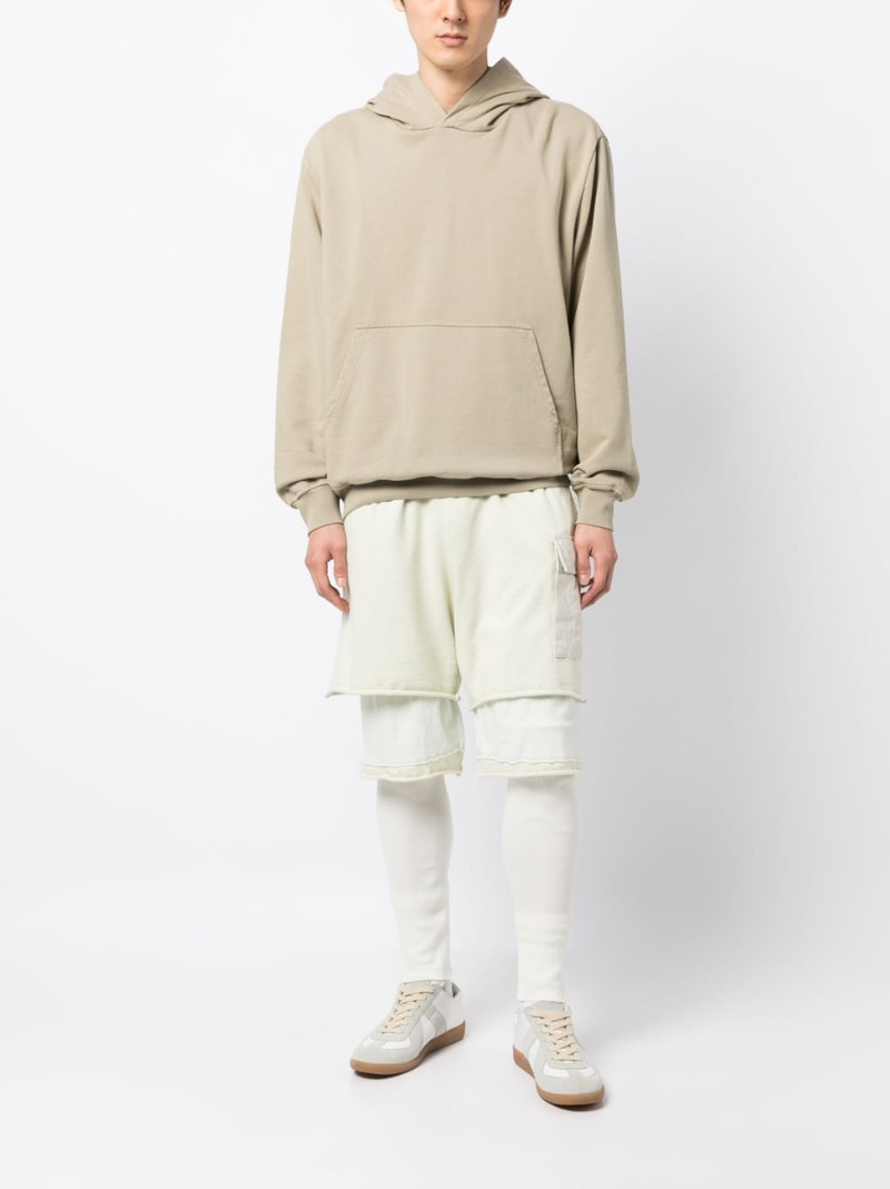 UNDERCOVER layered cotton trousers outlook