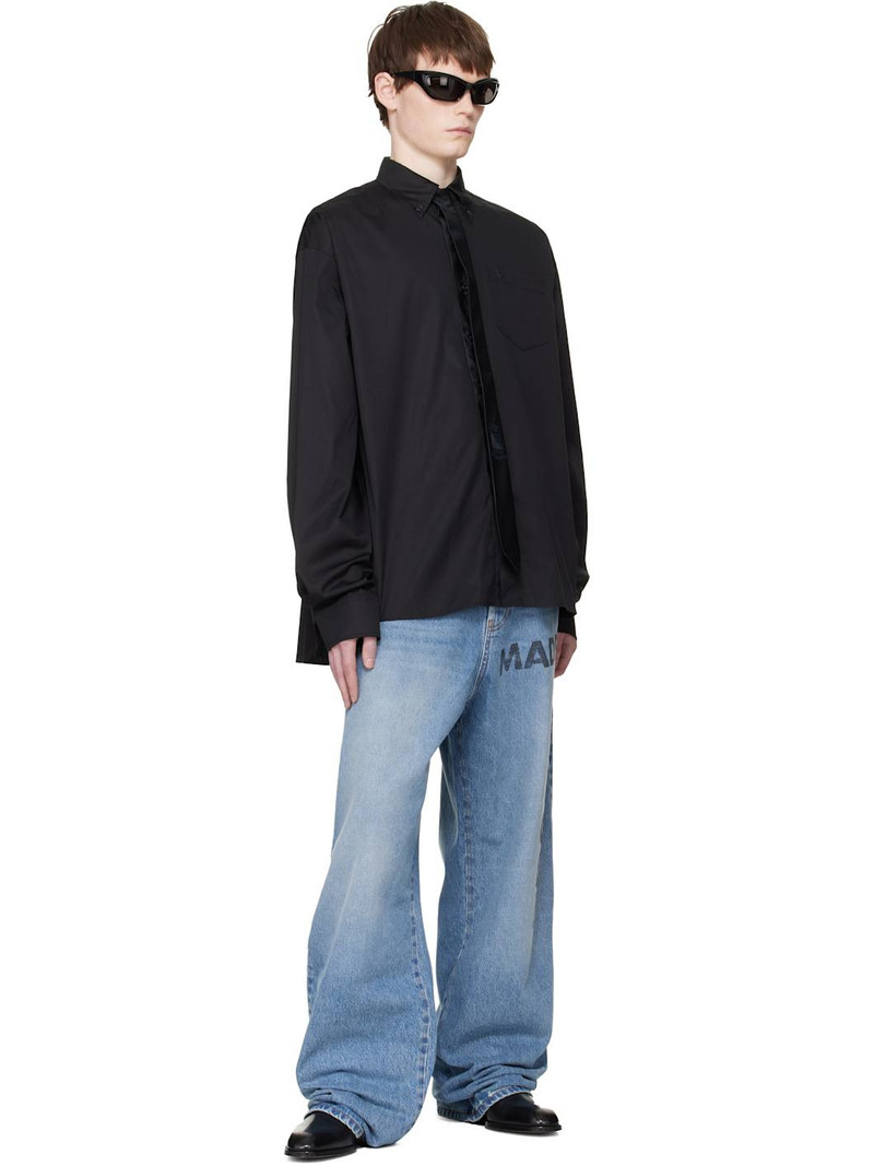 VETEMENTS Black Tie Classic Shirt outlook