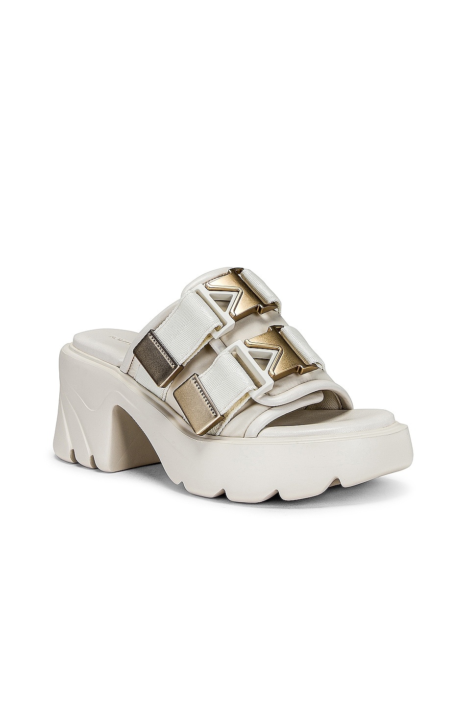 Flash Buckle Mule Sandals - 2