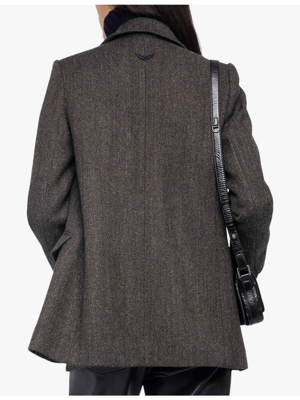 Miew Double-Breasted Wool Blend Coat - 4