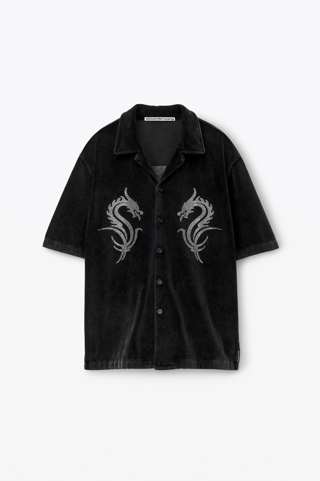 Dragon Hotfix Shirt In Velour - 1