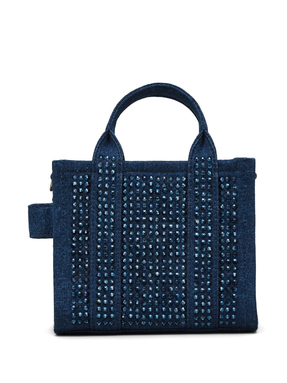 The Crossbody Crystal Denim Tote bag - 3