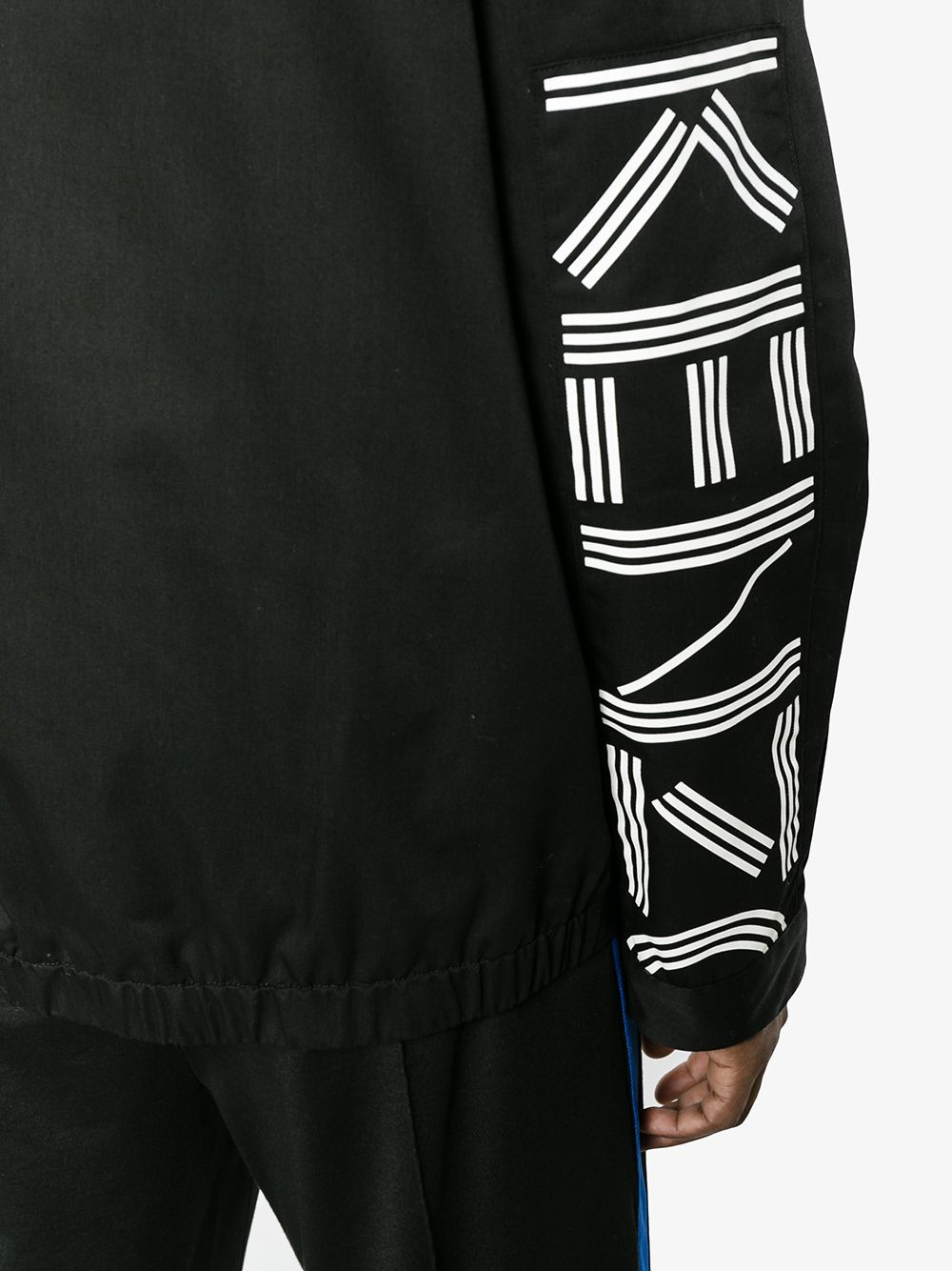 logo print jacket - 5