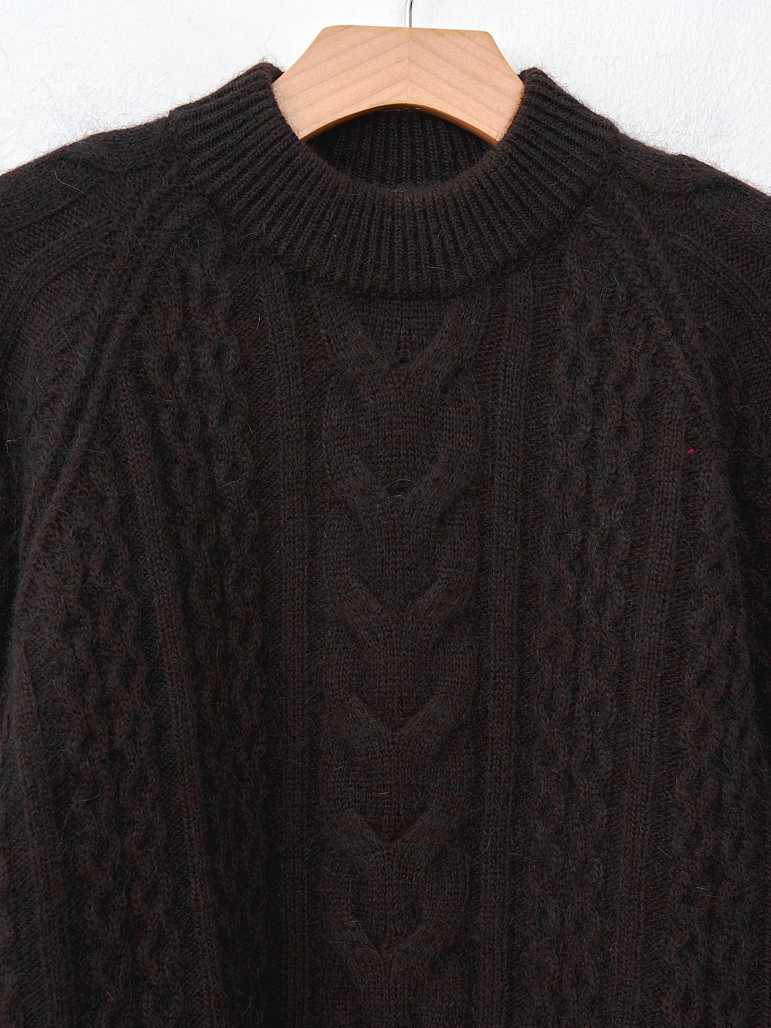 Molve Cable Knit- Espresso - 6