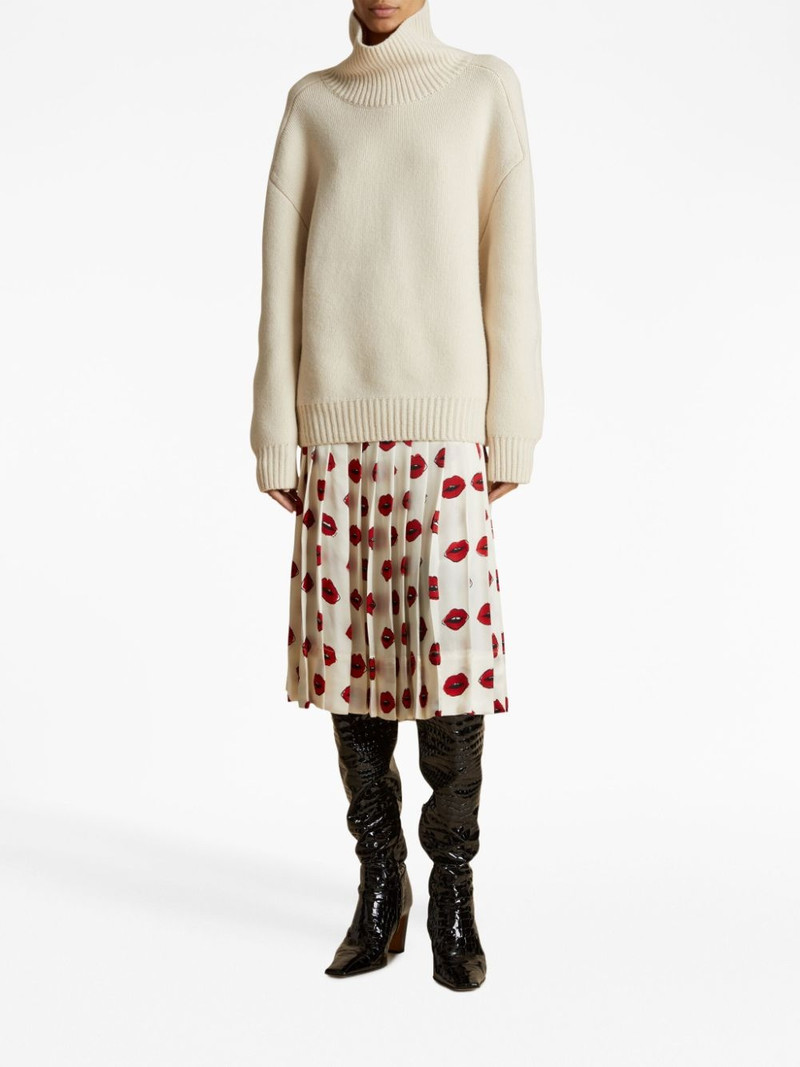 KHAITE The Landen cashmere jumper outlook