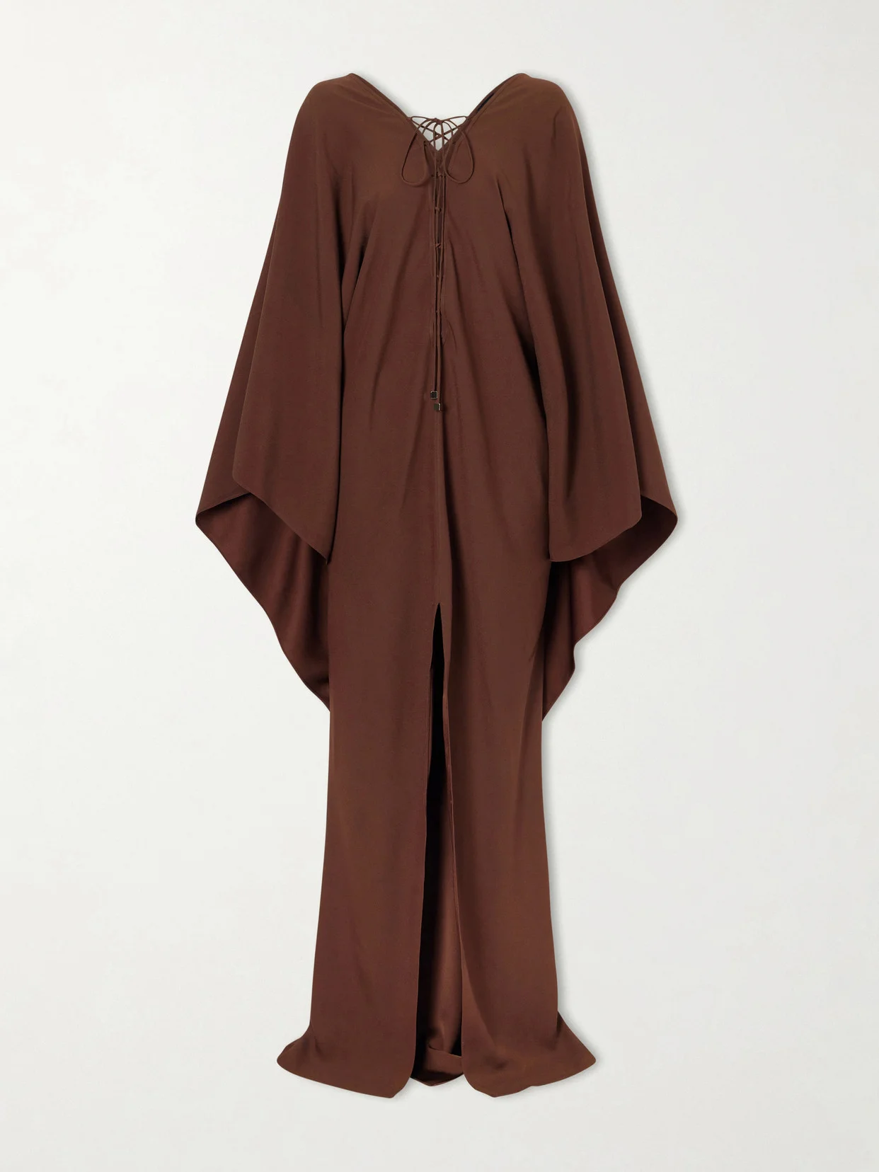 Sahara Lace-up Cady Gown - 1