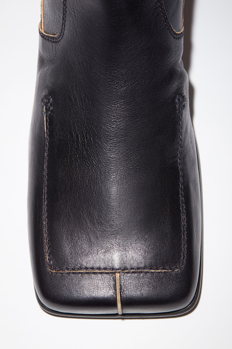 Leather ankle boots - Black 6