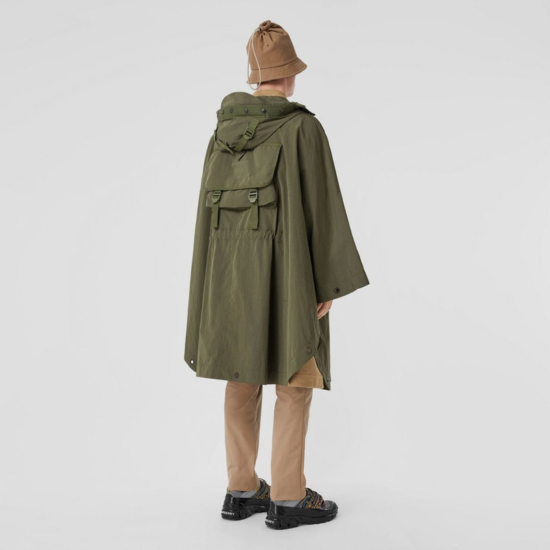 Packaway Technical Cotton Hooded Cape 6