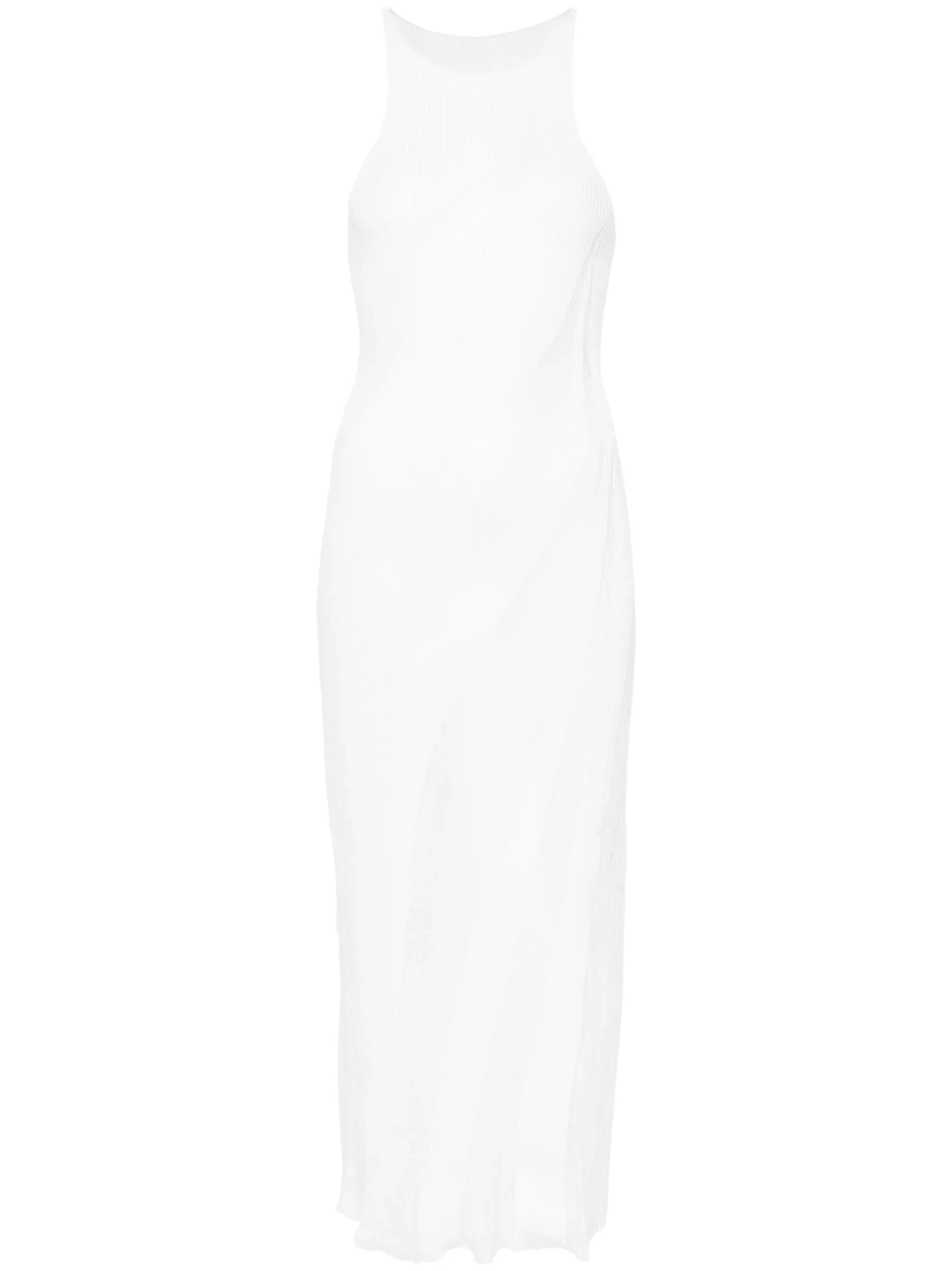 Walking sheer-panels maxi dress - 1