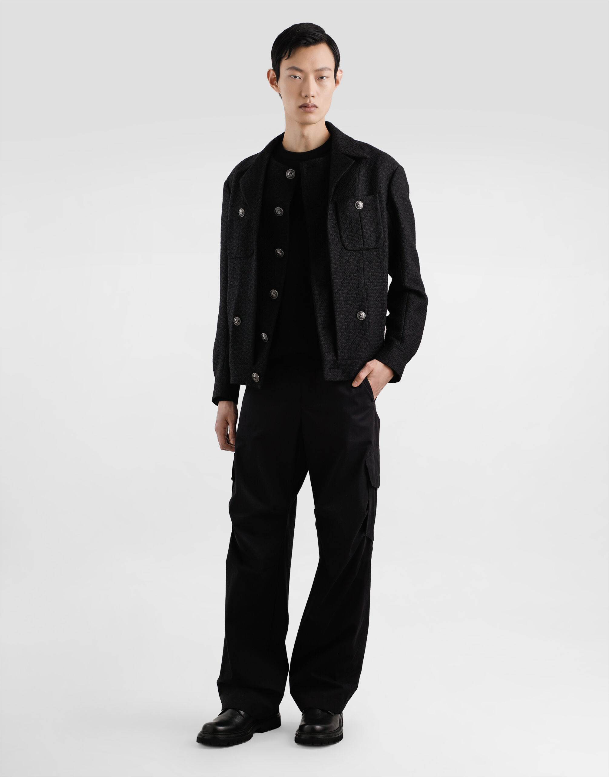 Crew neck wool pullover - 4