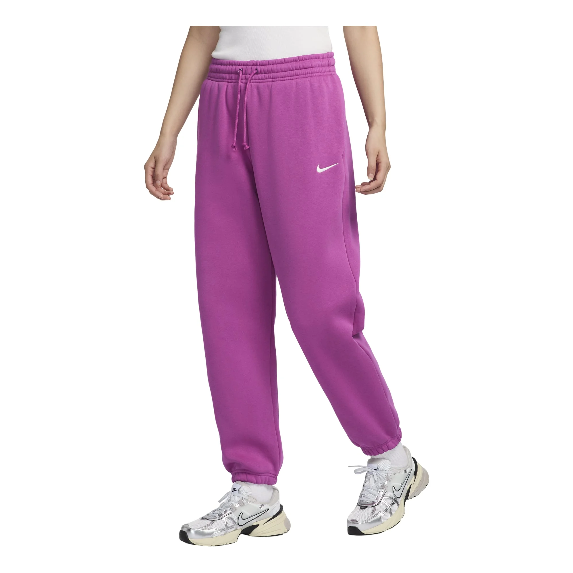 (WMNS) Nike Sportswear Phoenix Fleece High-Waisted Pants 'Hot Fuchsia' FZ5997-518 - 1