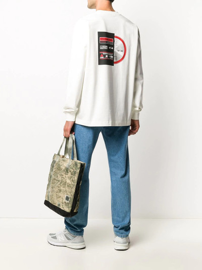 Alexander Wang logo print sweatshirt outlook