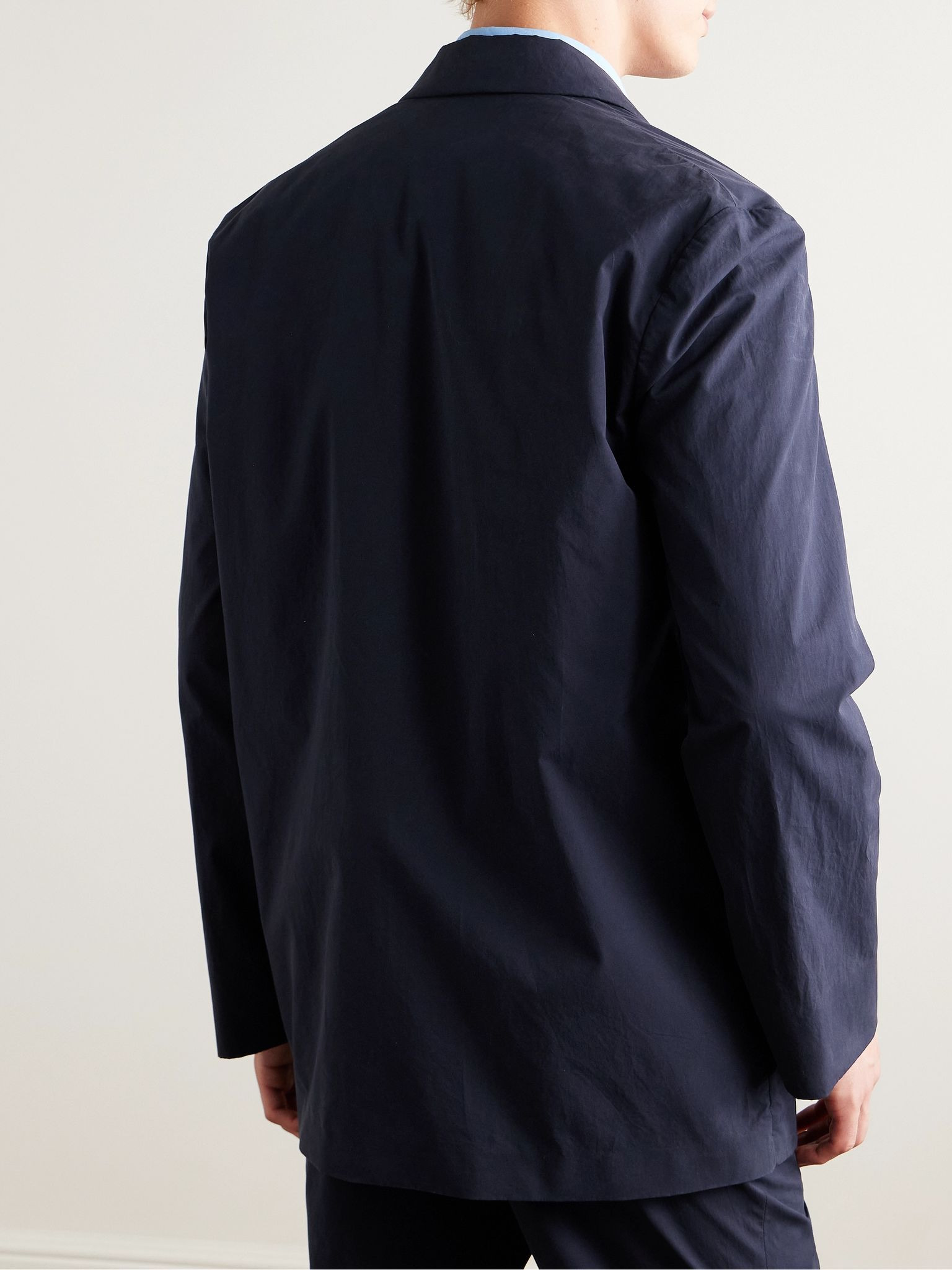 Albert Cotton Suit Jacket Navy - 3