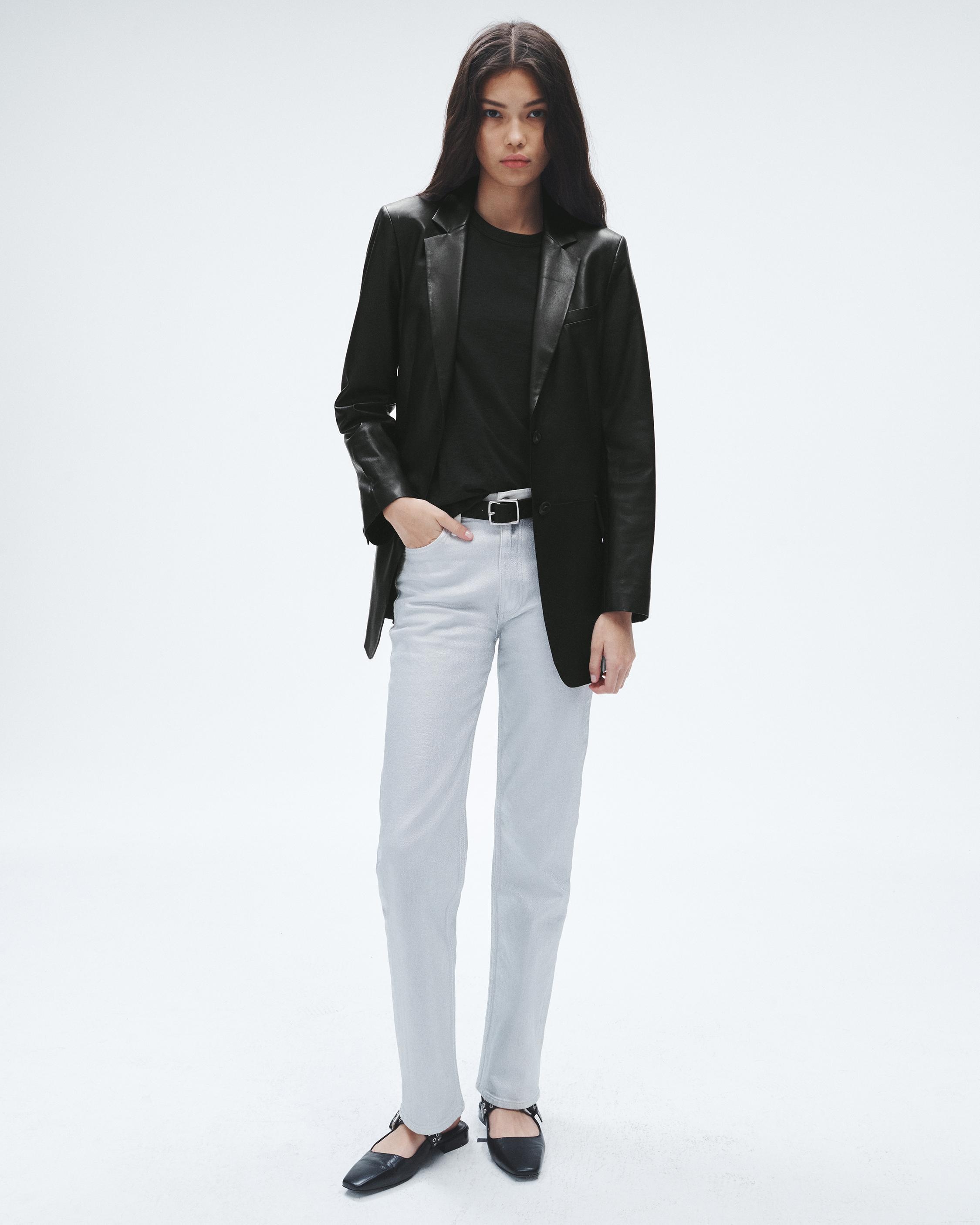Charles Leather Blazer
Oversized Blazer - 3