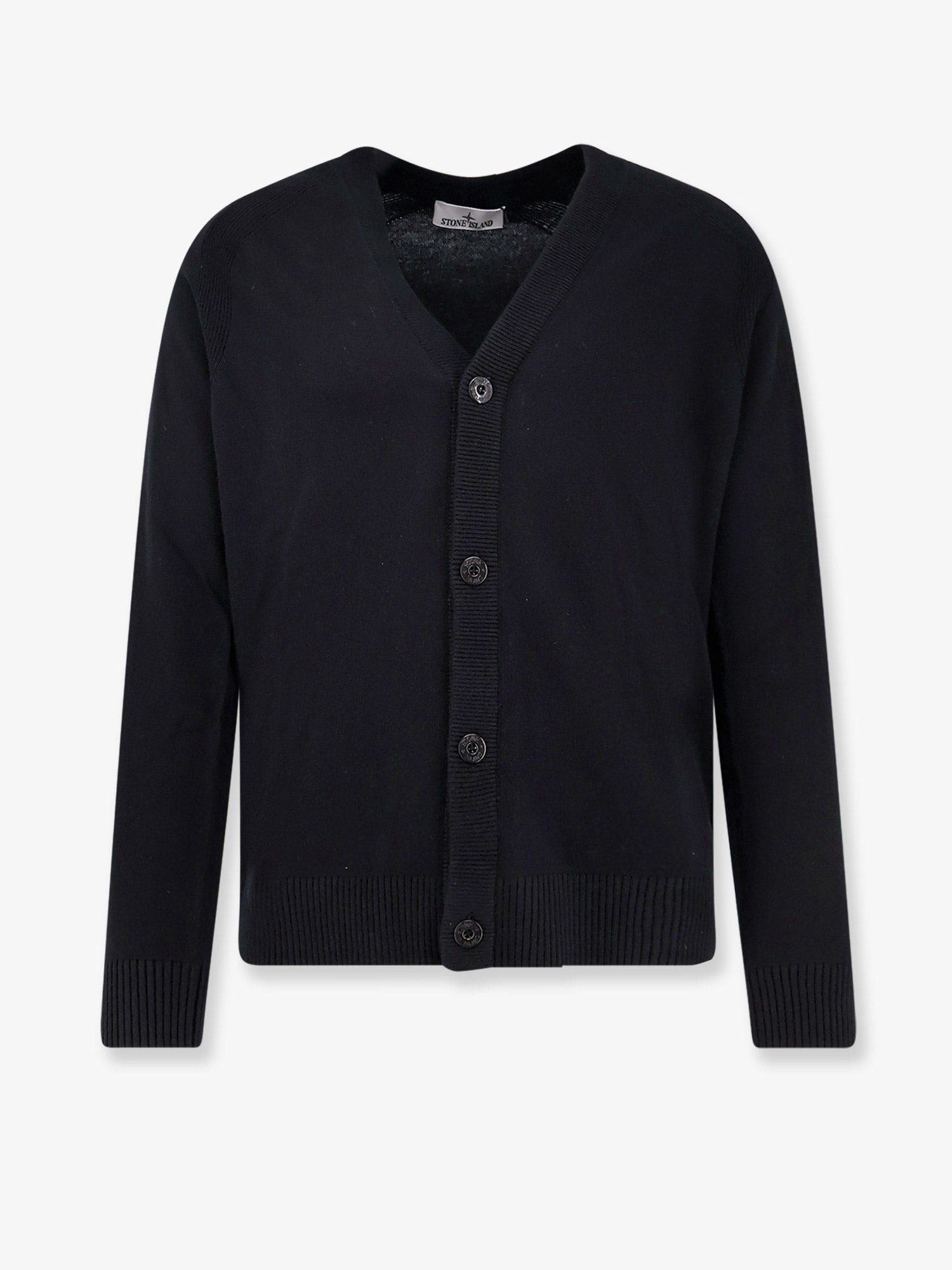 Stone Island Certified Virgin Wool Cardigan - 1