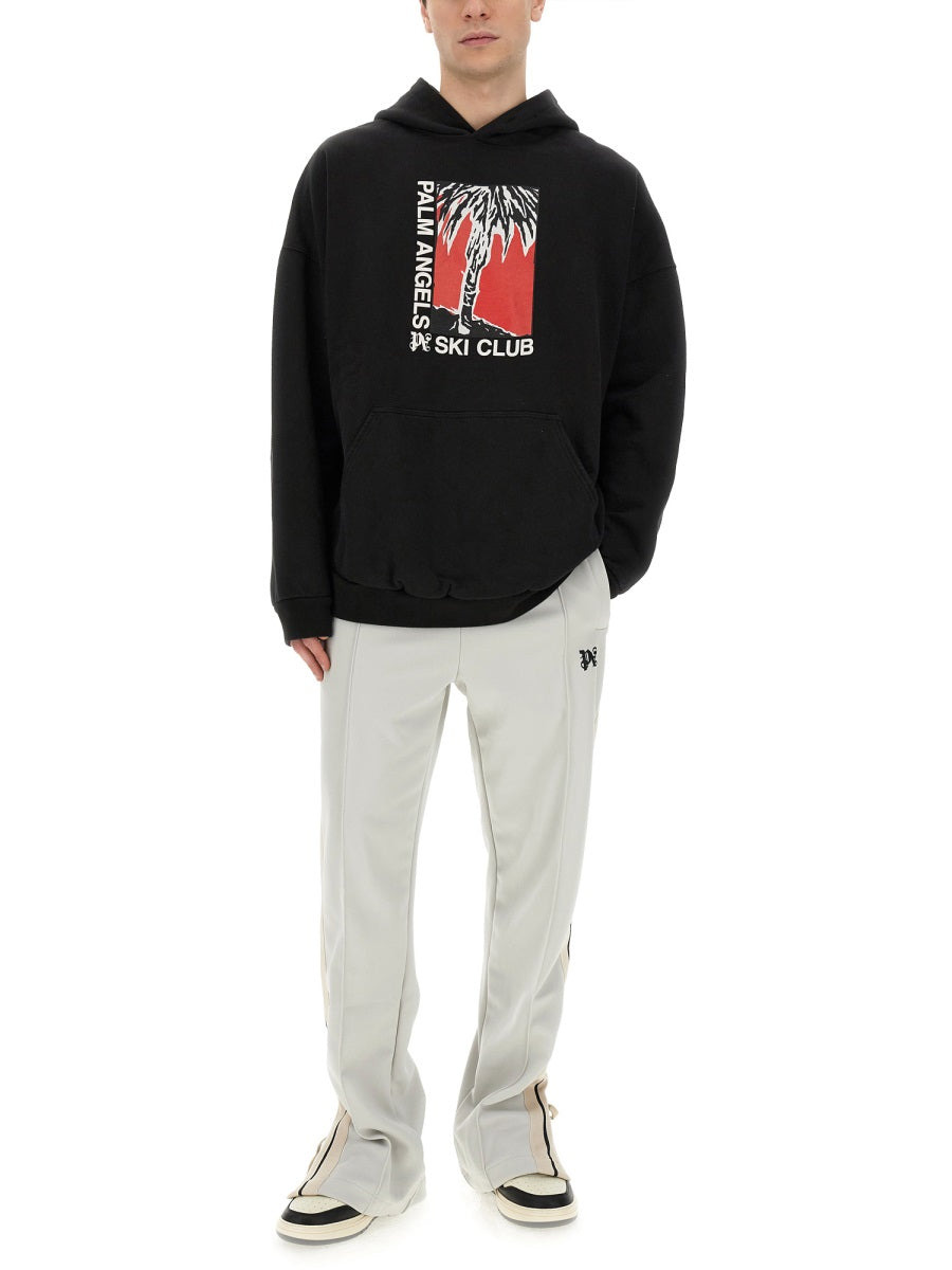 Palm Angels Men Palm Ski Club Print Sweatshirt - 2